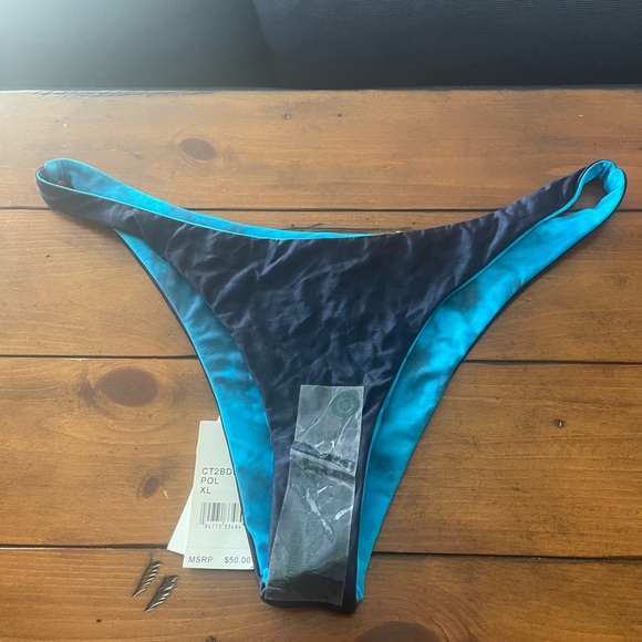 Reversible citrus swim bottom NWT - Picture 4 of 4
